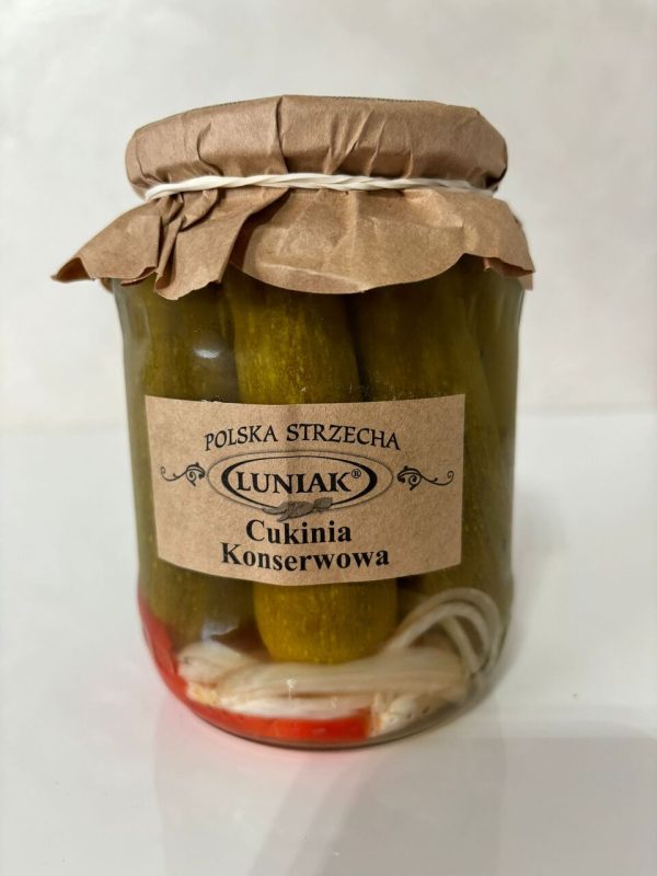 Eingelegte Zucchini