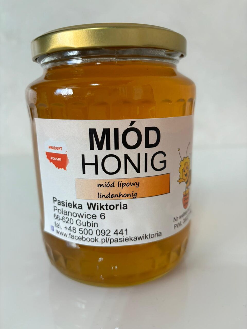 Miód lipowy 1kg