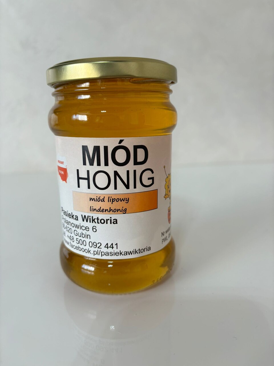 Miód lipowy 400g