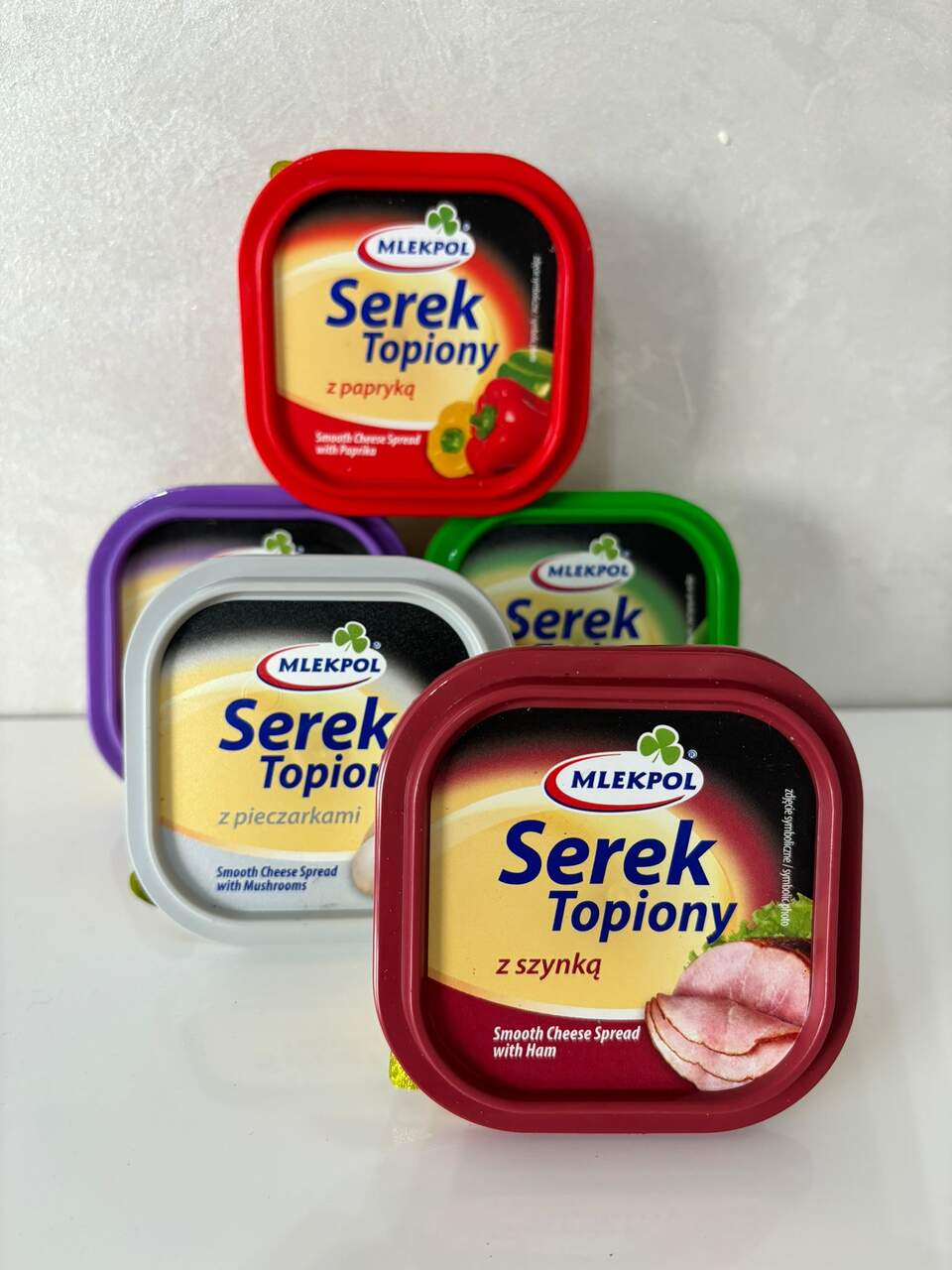 Zestaw serków topionych - Mlekpol